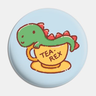 Tea rex Pin