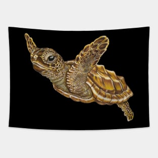 Baby Sea Turtle Tapestry
