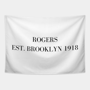 rogers est brooklyn 1918 new york Tapestry