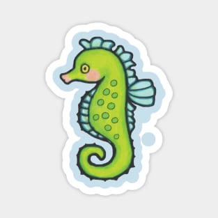 Cute Little Seahorse Magnet