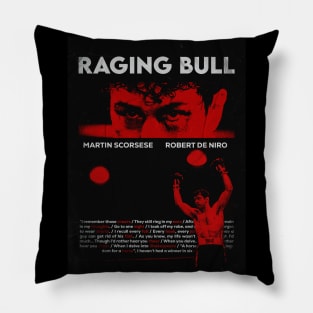 Raging Bull Pillow