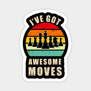 Funny Chess Player Awesome Moves Chess Player Magnet