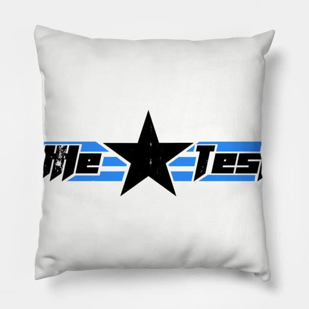 Battle Tested Pillow by rygordon