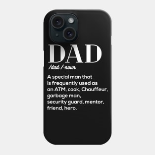 Dad Definition father day gift Phone Case