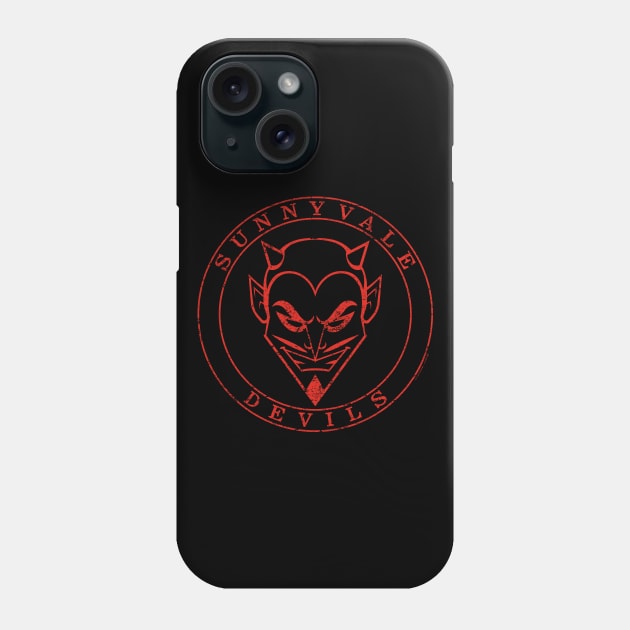 Sunnyvale Devils (red-worn) [Rx-Tp] Phone Case by Roufxis