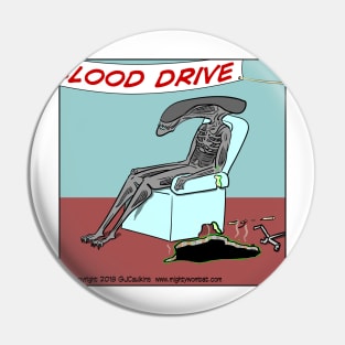 Xeno Blood Donation Pin