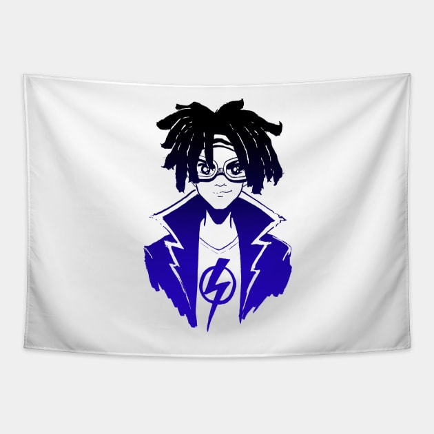 Static Shock!!! Tapestry by ArtsyCantabile