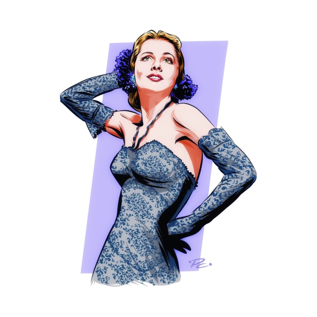 Joan Fontaine - An illustration by Paul Cemmick by PLAYDIGITAL2020