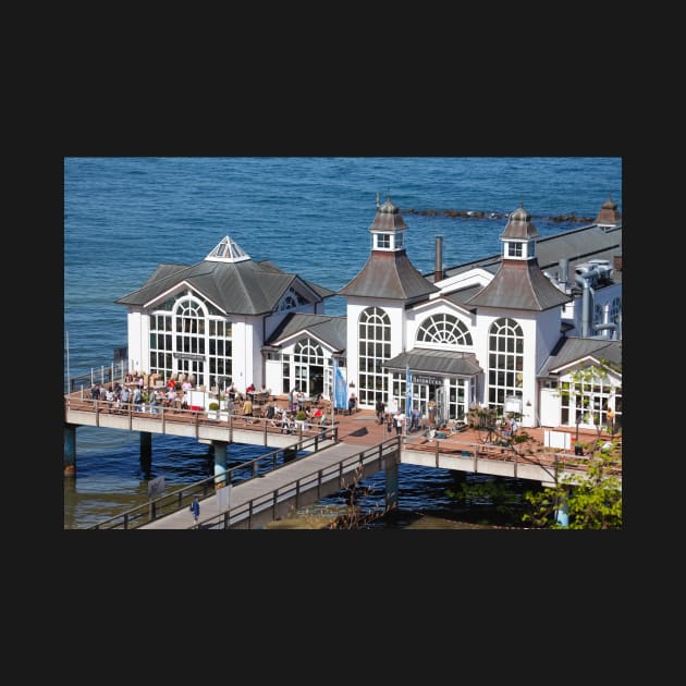 Pier, Sellin, Ruegen, Ruegen Island, Mecklenburg-Western Pomerania, Germany by Kruegerfoto