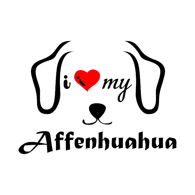 I love Affenhuahua by Pet & Nature Lovers