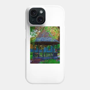 The Victorian Gazebo In Impasto Phone Case