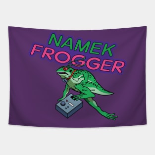 Namek Frogger Tapestry