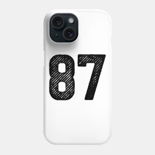 Eighty Seven 87 Phone Case