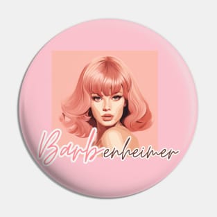 barbenheimer pink girl Pin