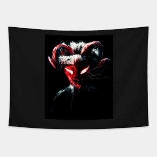 Red devil Tapestry