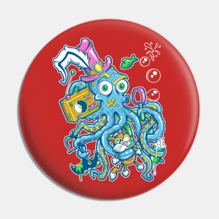 Bubbles Tenticool Pin