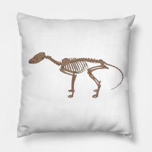 Fox Skeleton Fossilized Pillow