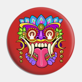 Bali Mask Pin