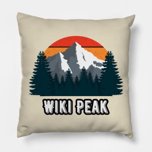 Wiki Peak Pillow