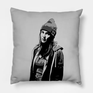 Nicole Haught Vector Graphic - Wynonna Earp Season 4 Pillow