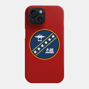 P-38 Lightning Patch Phone Case