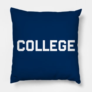 COLLEGE Pillow