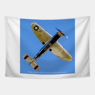 P-47D Thunderbolt Victory Roll Tapestry