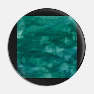 Abstract watercolor pattern in aqua Pin