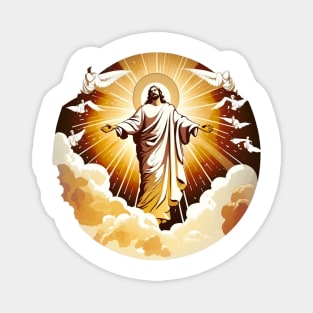 Jesus Blessings Magnet