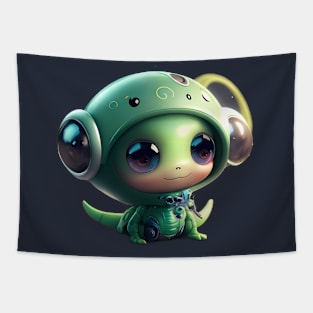 Cute Alien Tapestry