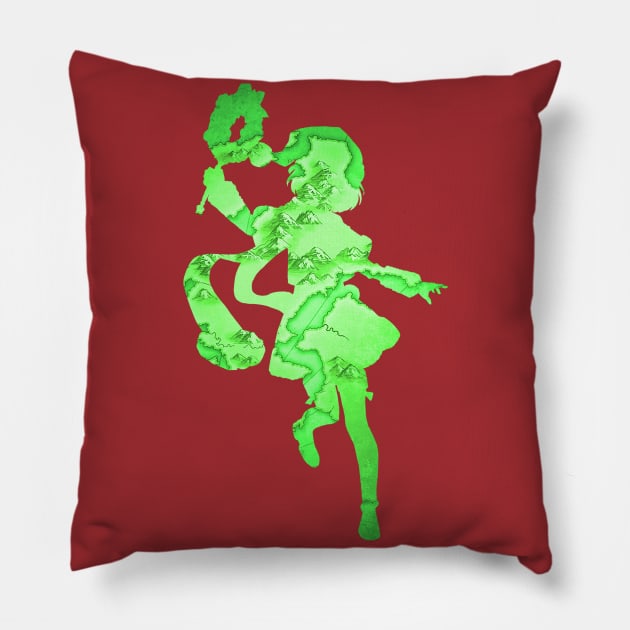 Bernadetta: Frosty Shut-In Pillow by Raven's Secret Shop