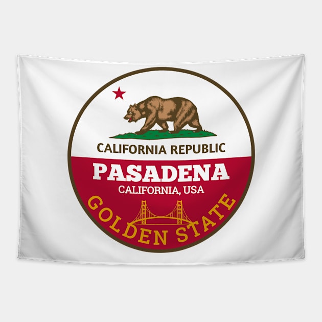 Pasadena California USA Tapestry by urban-wild-prints