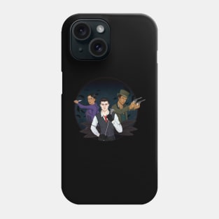 No Mourners, No Funerals - Kaz, Inej & Jesper Phone Case