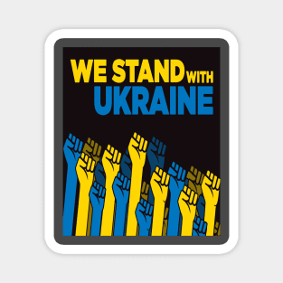 We stand with Ukraine | Ukraine Strong | Magnet