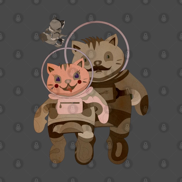 Cat Family by ROCOCO DESIGNS