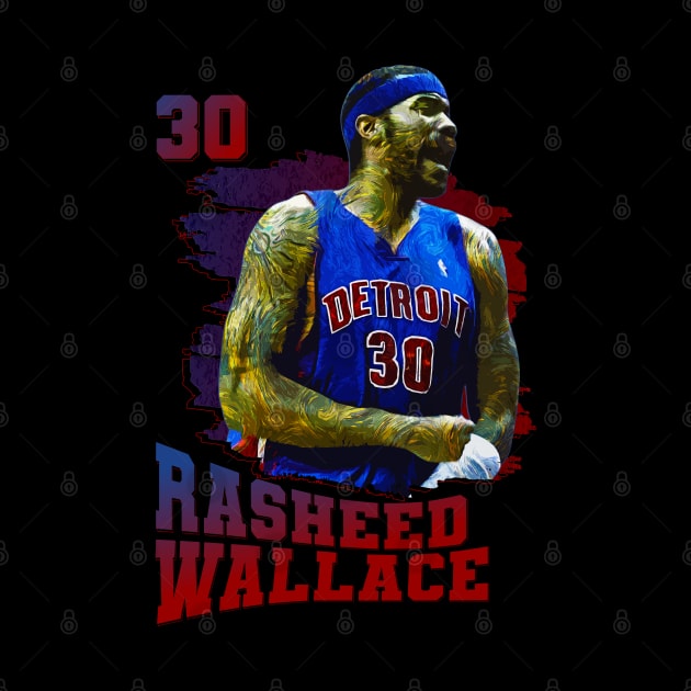 Rasheed wallace || 30 by Aloenalone