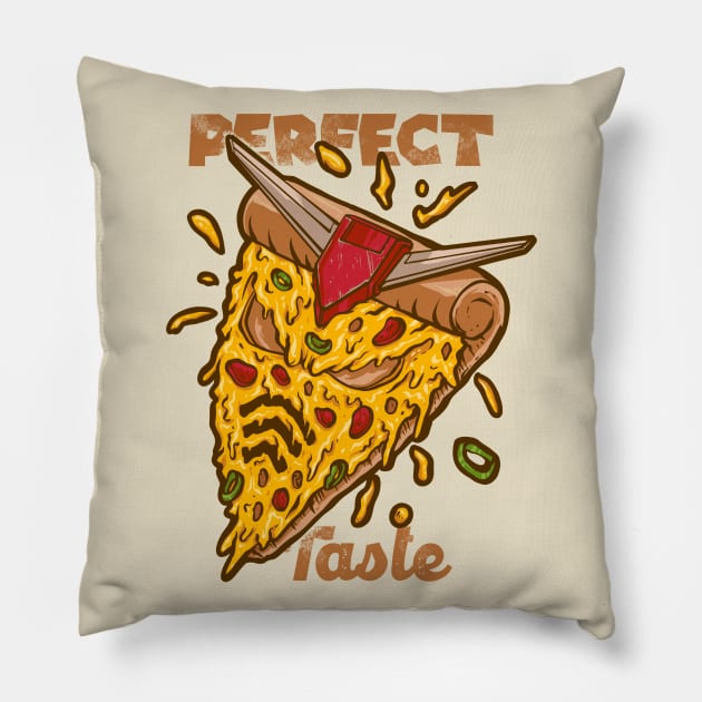 Perfect Taste Pillow by kimikodesign
