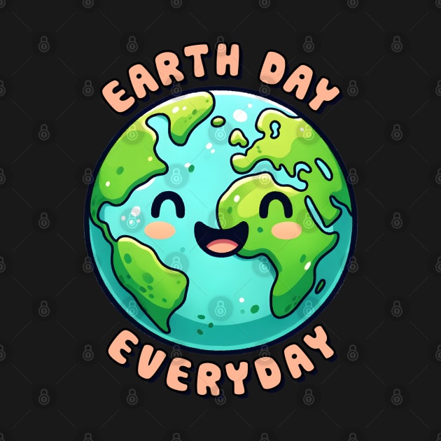 Earth Day Planet Anniversary Day Cute Earth Day by Peter smith