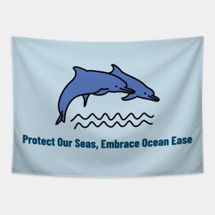 Protect Our Seas, Embrace Ocean Ease Ocean Conservation Tapestry