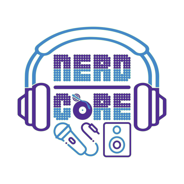 Hip Hop Nerd Core Music Headphones Nerdcore by ScottsRed