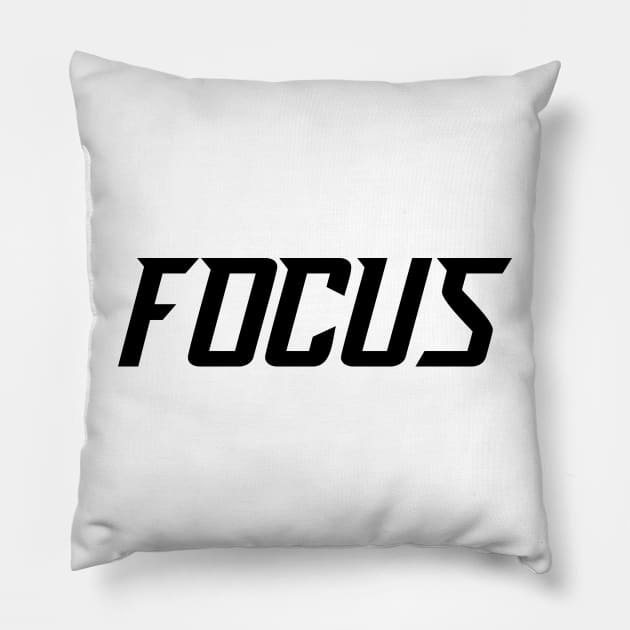 Focus - Inspirational Quotes Anime Best Anime Quotes Pillow by oneskyoneland