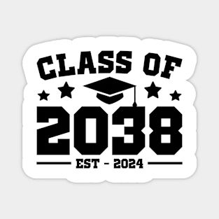 Class of 2038 Grow with me First Day of School Magnet