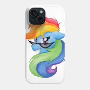 Rocky Rainbow Dash Phone Case