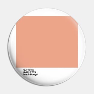 pantone 14-1220 TCX Peach Nougat Pin