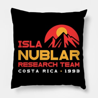 Isla Nublar Research Team Pillow