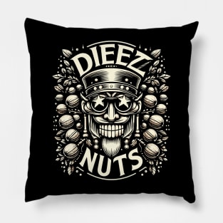 deez nuts Pillow