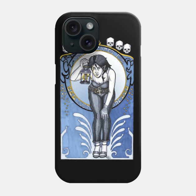 Death Comes For Us All Phone Case by Syreene