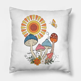 Groovy Mushrooms A Pillow