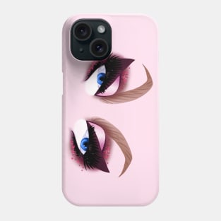 Trixie Mattel's iconic eye makeup Phone Case