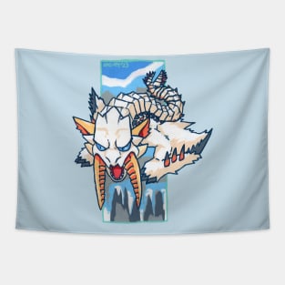 Cold Kitty Tapestry